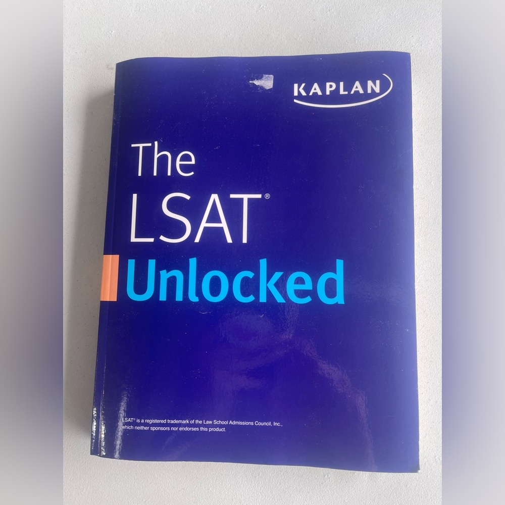 2018 Kaplan The LSAT Unlocked Book LAW School- Brand NEW ISBN:9781506237527